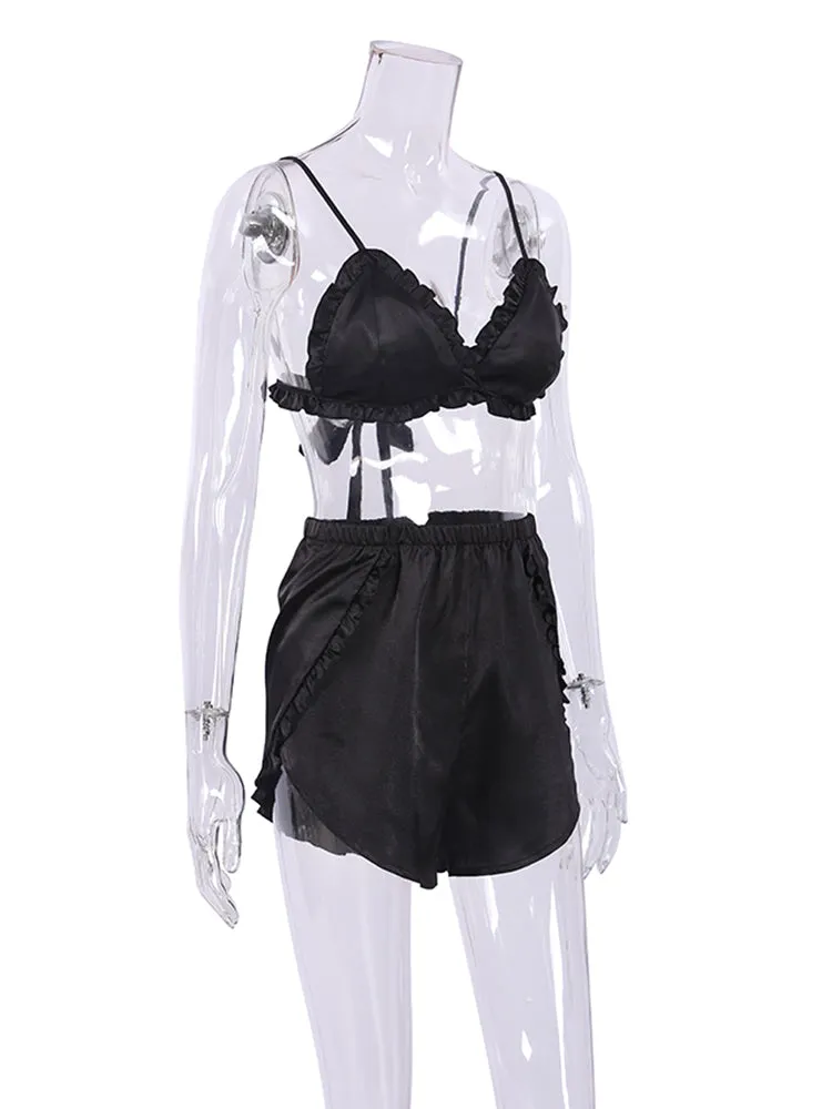 Sensual Lace Robe Set