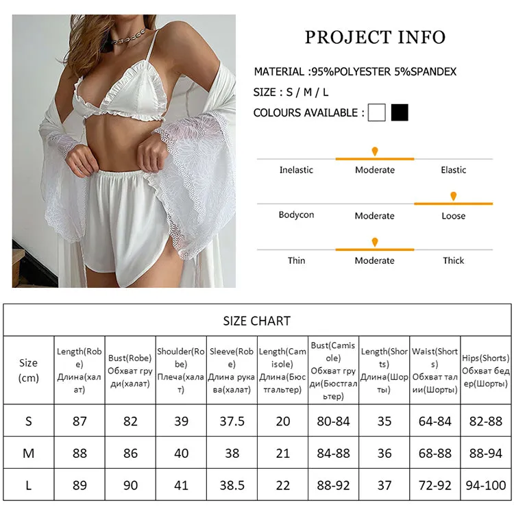 Sensual Lace Robe Set