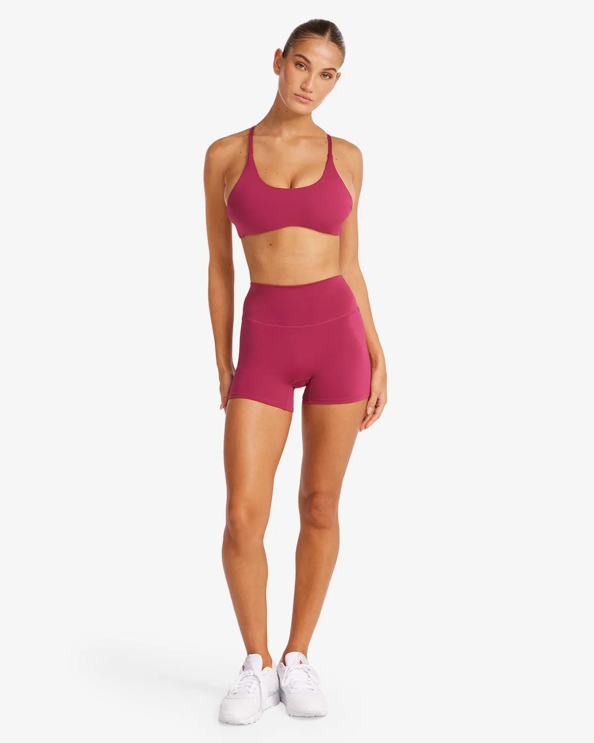 Serenity Shorts 4" | Berry