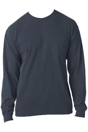Shades of Blue Comfort Colors Long Sleeve Pocket Tee