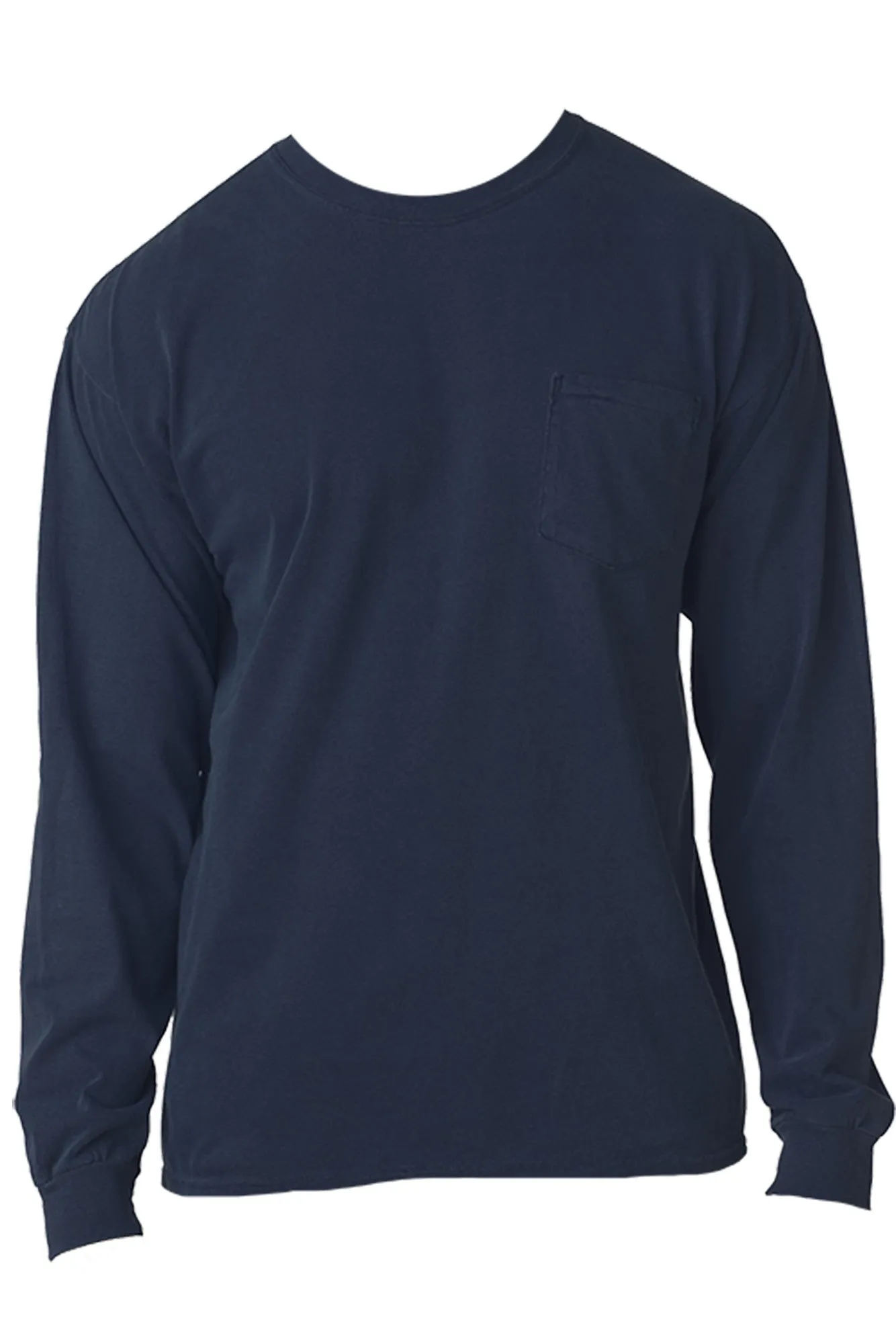 Shades of Blue Comfort Colors Long Sleeve Pocket Tee