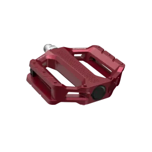 Shimano Pd-Ef202 Flat Platform Pedals Red E-bike/Trekking/Urban