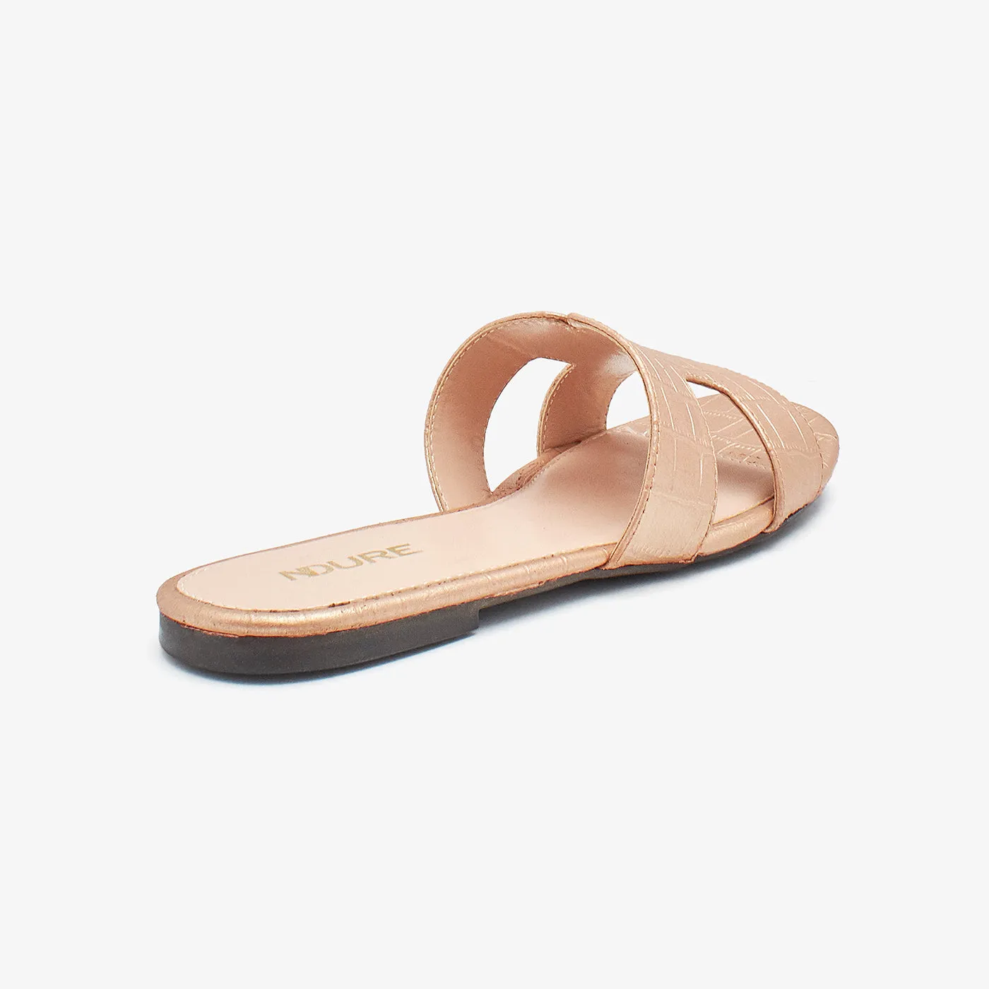 Shimmery Women Slides
