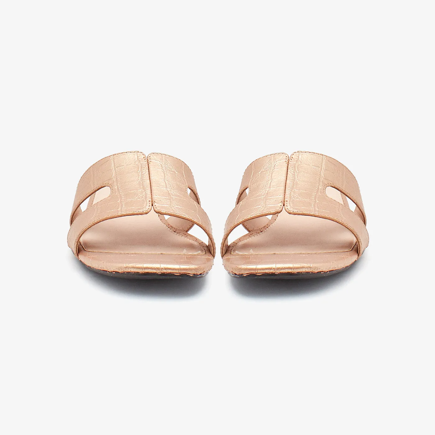 Shimmery Women Slides