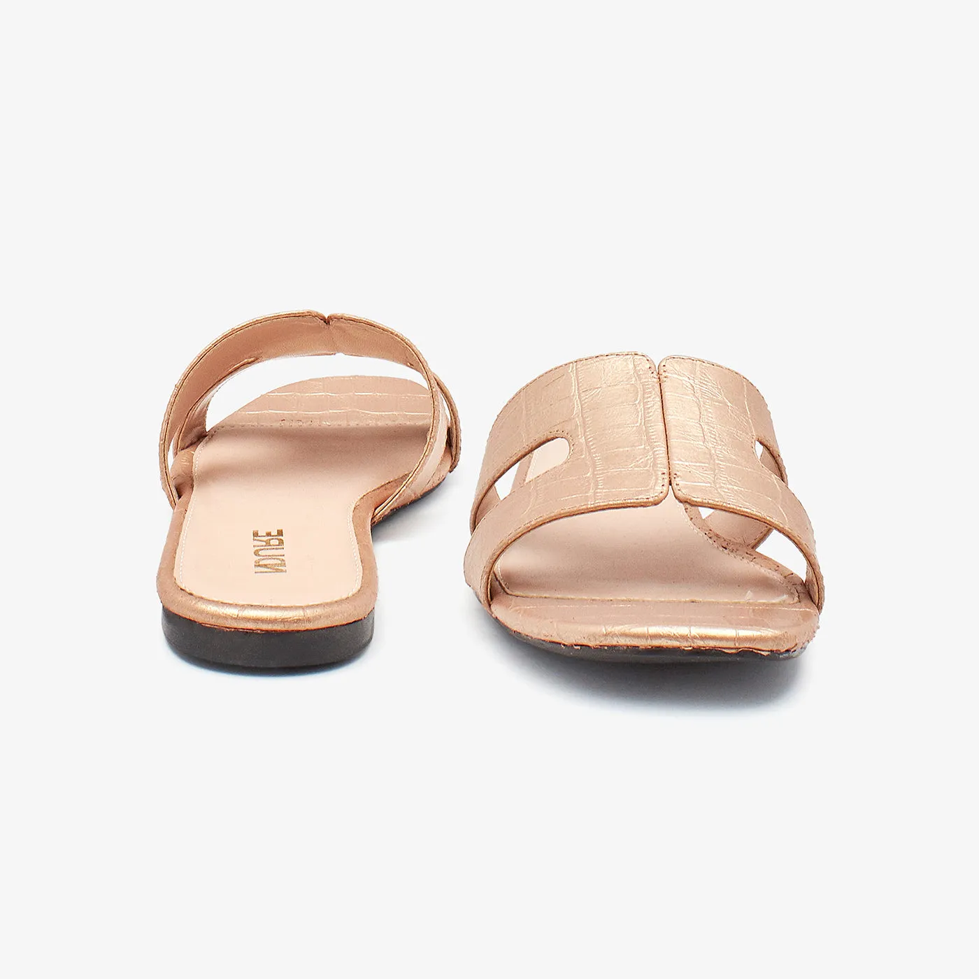Shimmery Women Slides