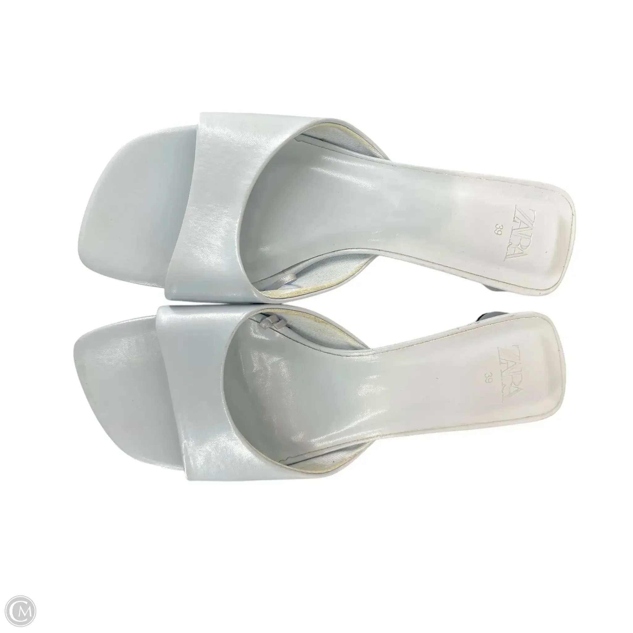 Shoes Flats By Zara In Blue, Size: 9