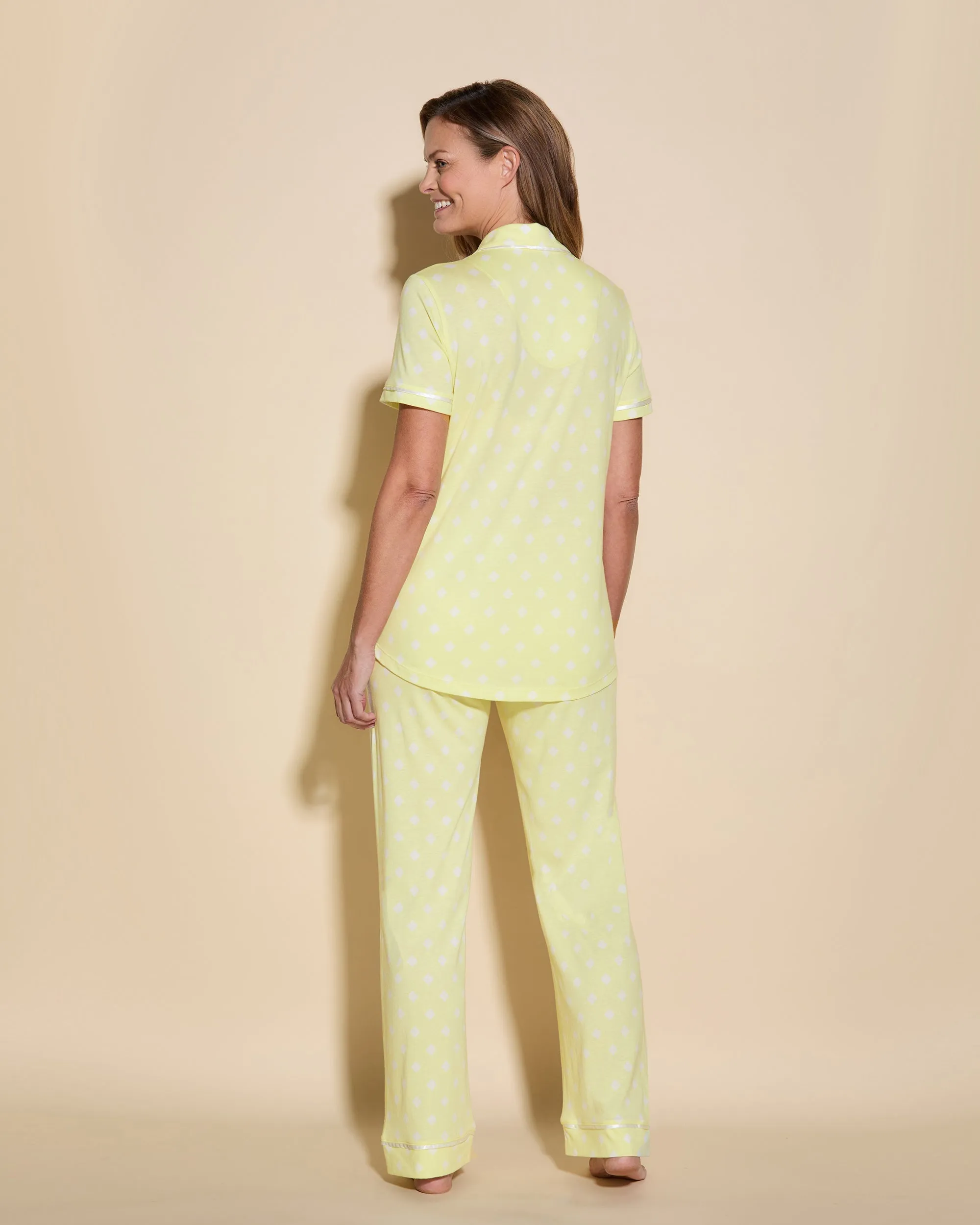 Short Sleeve Top & Pant Pajama Set