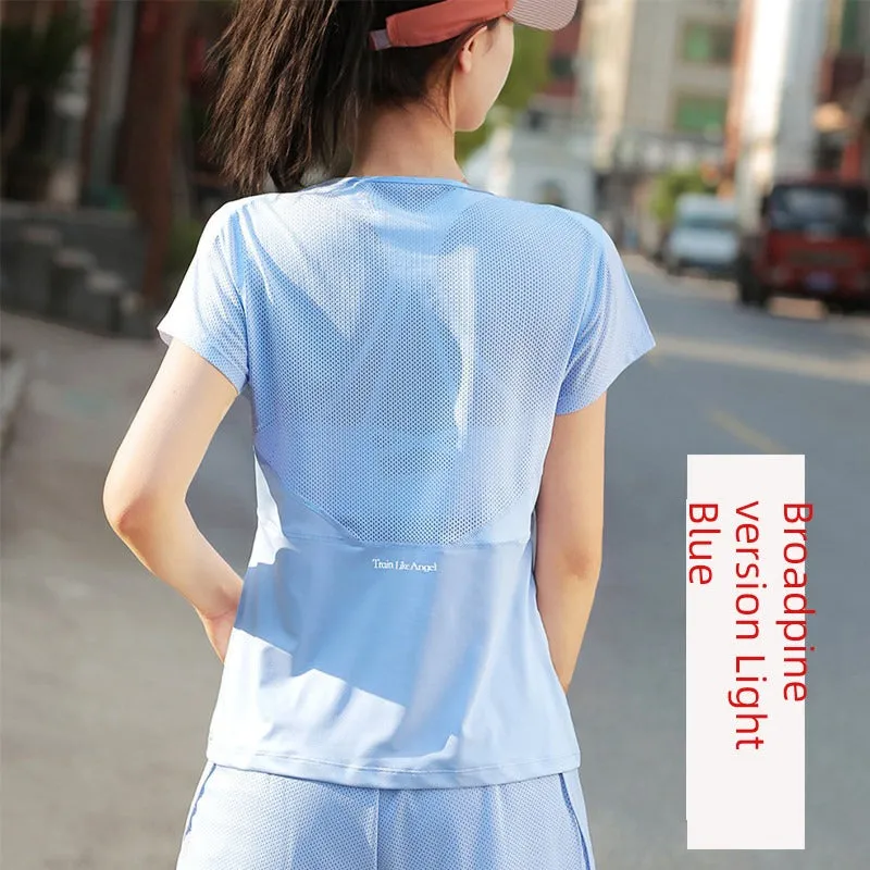 Short-Sleeve Yoga Running Training