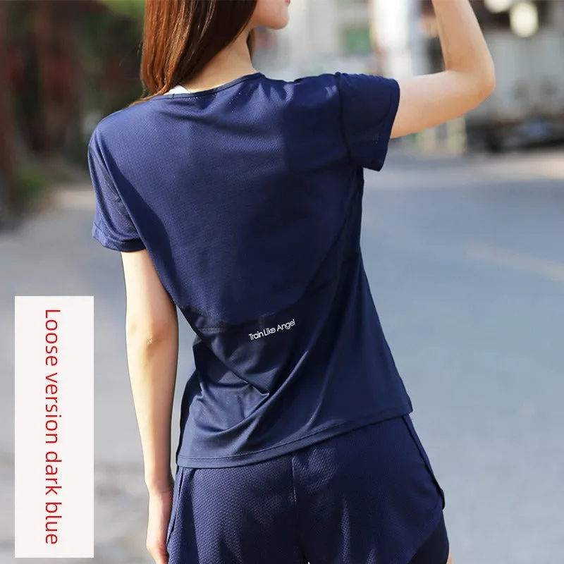 Short-Sleeve Yoga Running Training