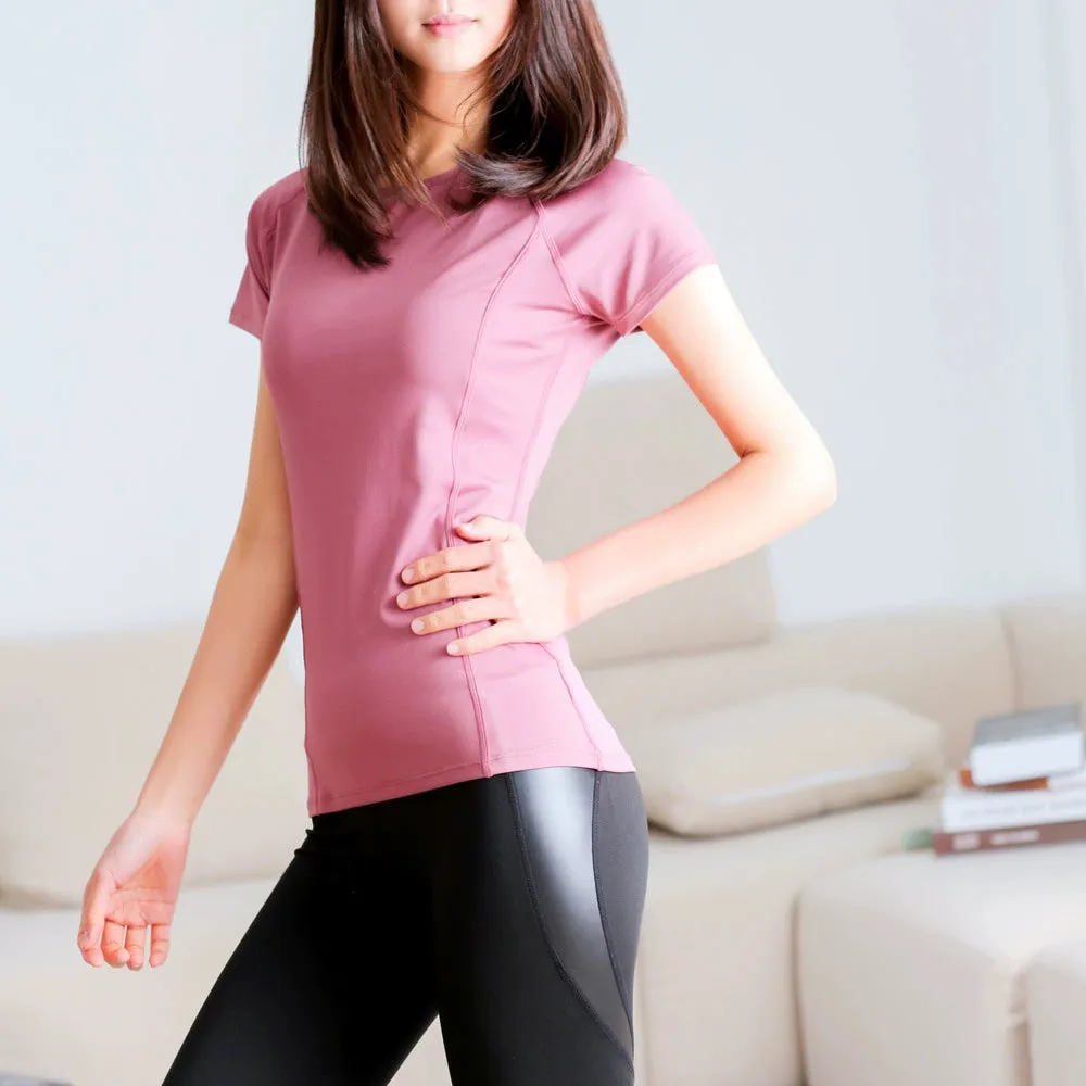 Short-Sleeve Yoga Running Training