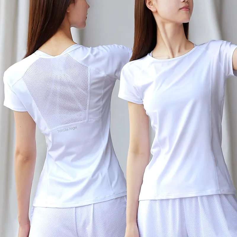 Short-Sleeve Yoga Running Training