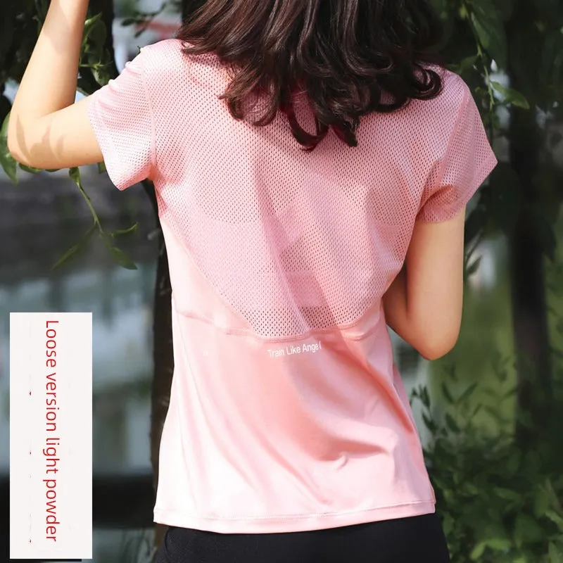Short-Sleeve Yoga Running Training