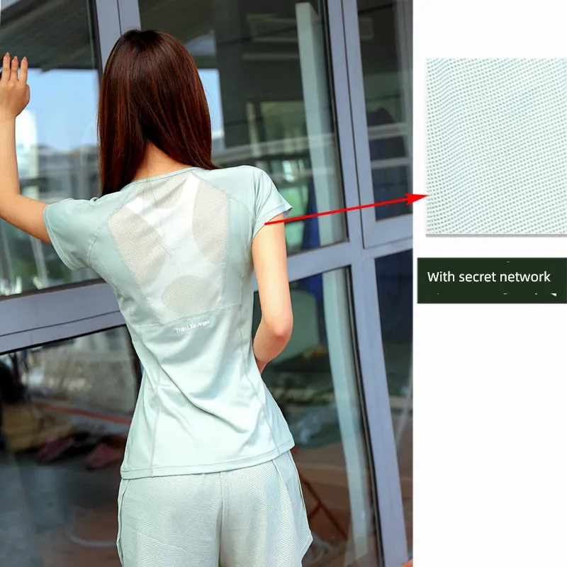 Short-Sleeve Yoga Running Training