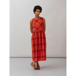 Sideline - Frankie red check dress