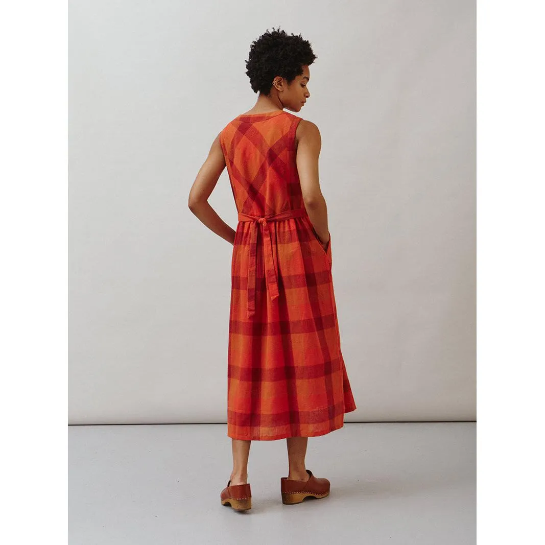 Sideline - Frankie red check dress