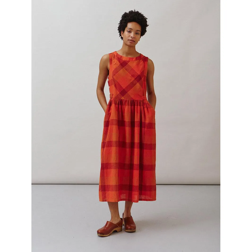 Sideline - Frankie red check dress