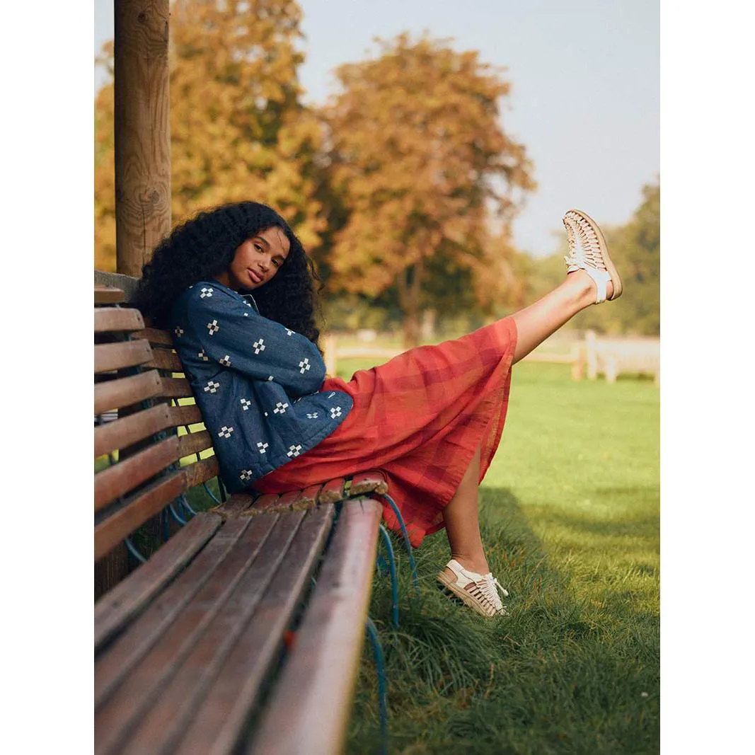 Sideline - Frankie red check dress