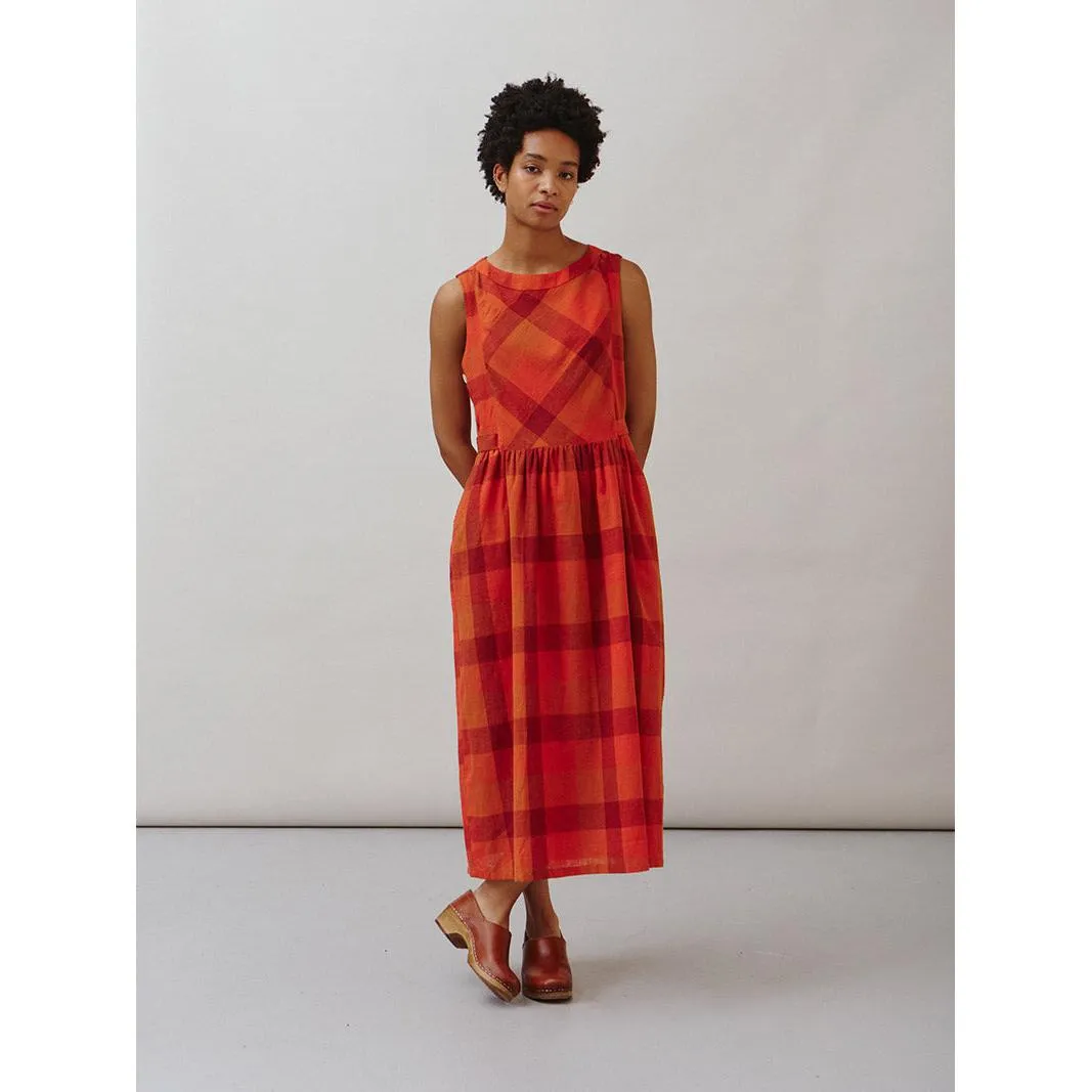 Sideline - Frankie red check dress