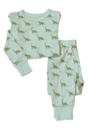 Silkberry Baby Bamboo Printed Pajama Set-Dino