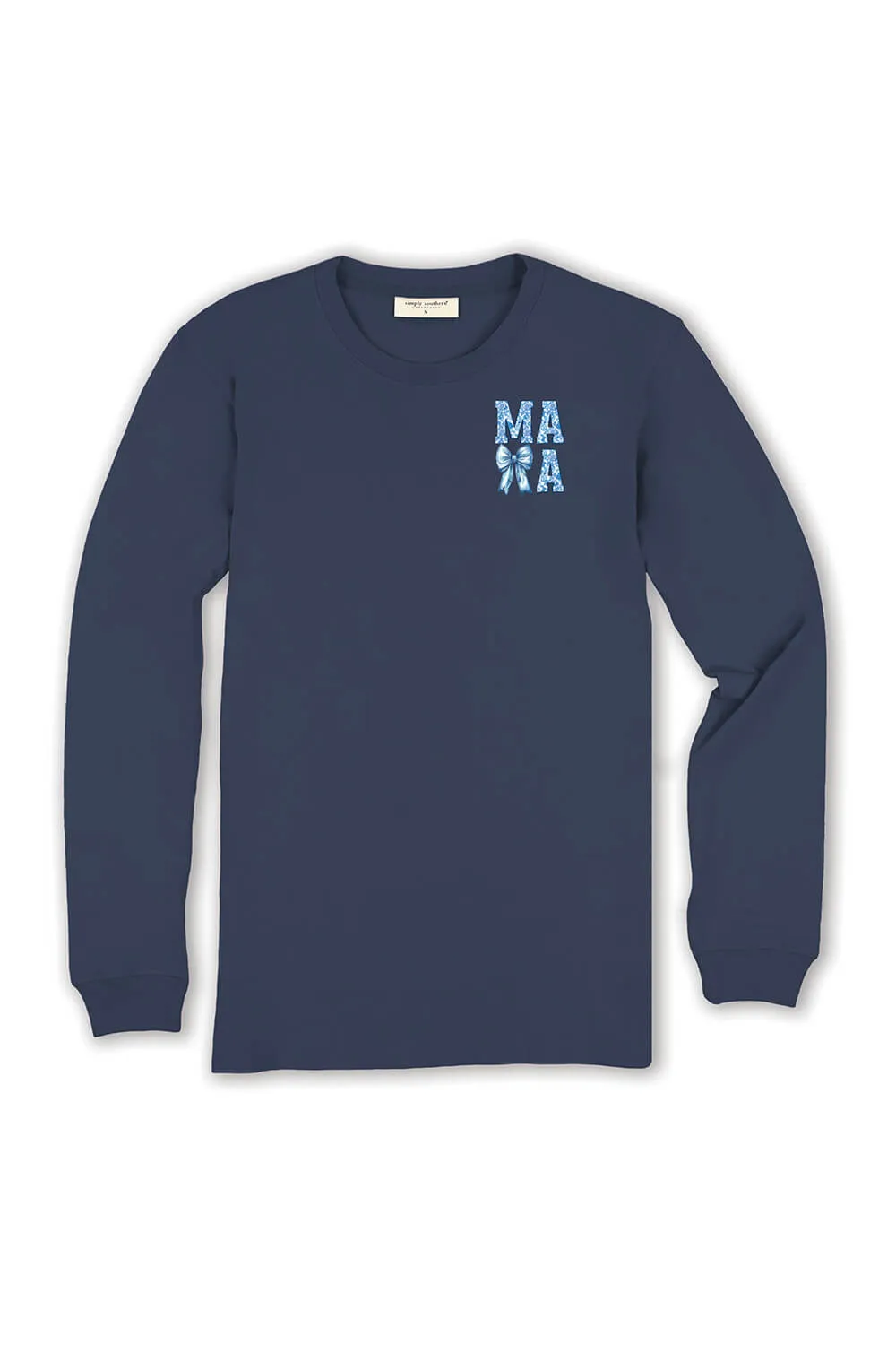 Simply Southern Long Sleeve Blessed Mama T-Shirt for Women in Mirage | LS-BLSMAMA-MIRAGE