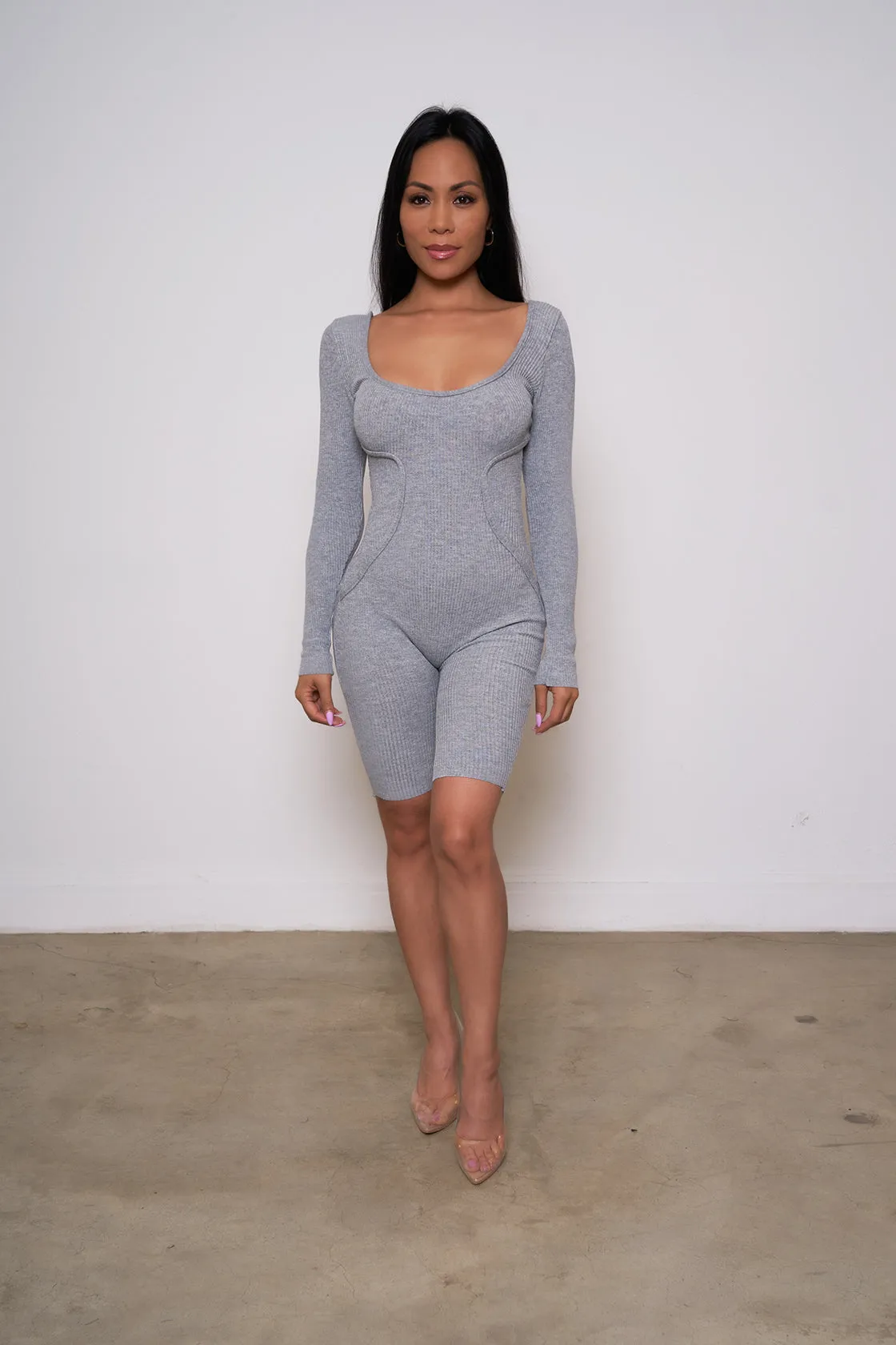 Slate Jumpsuit Shorts