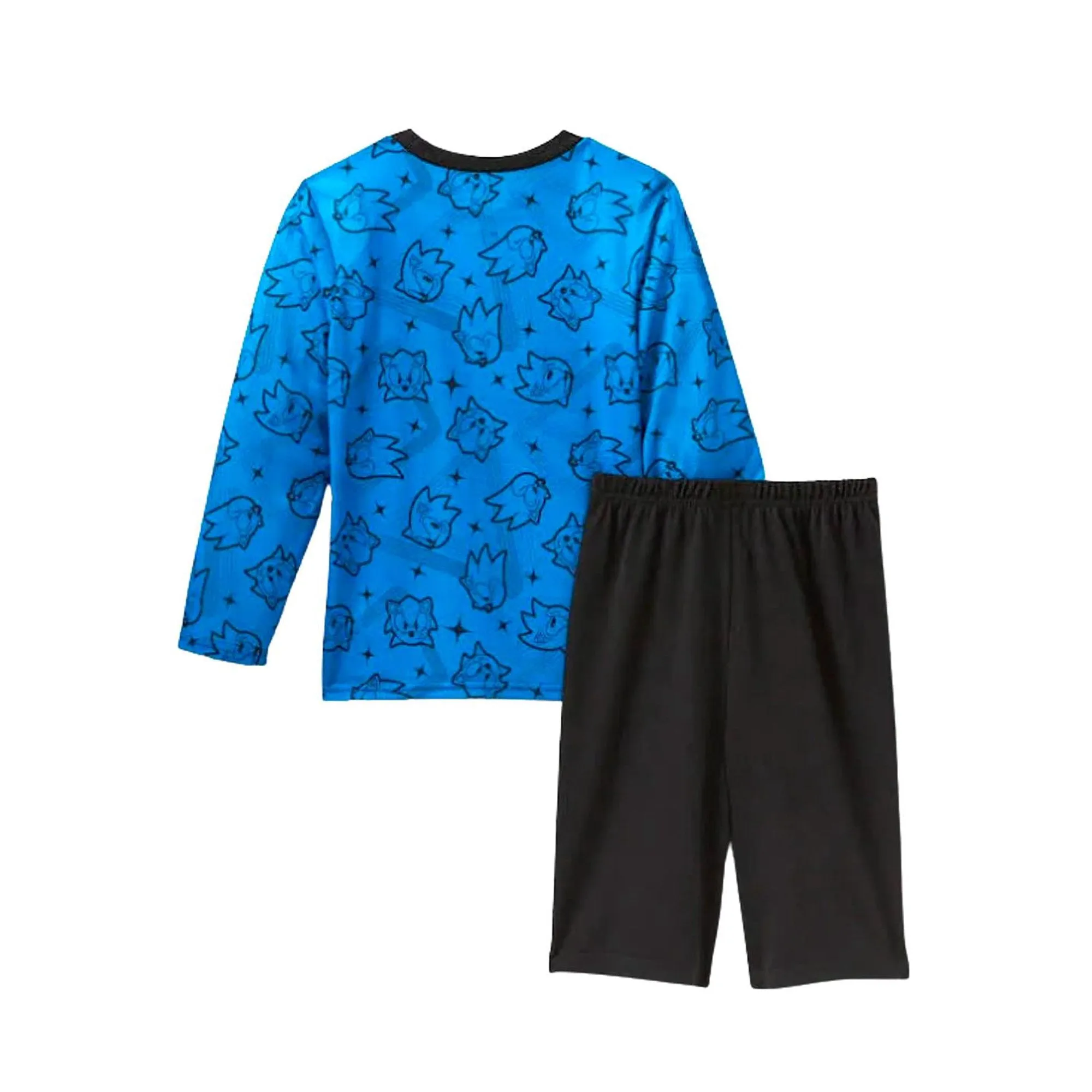 Sonic the Hedgehog Pajamas for Boys Long Sleeve Kids PJs 2 Piece Set