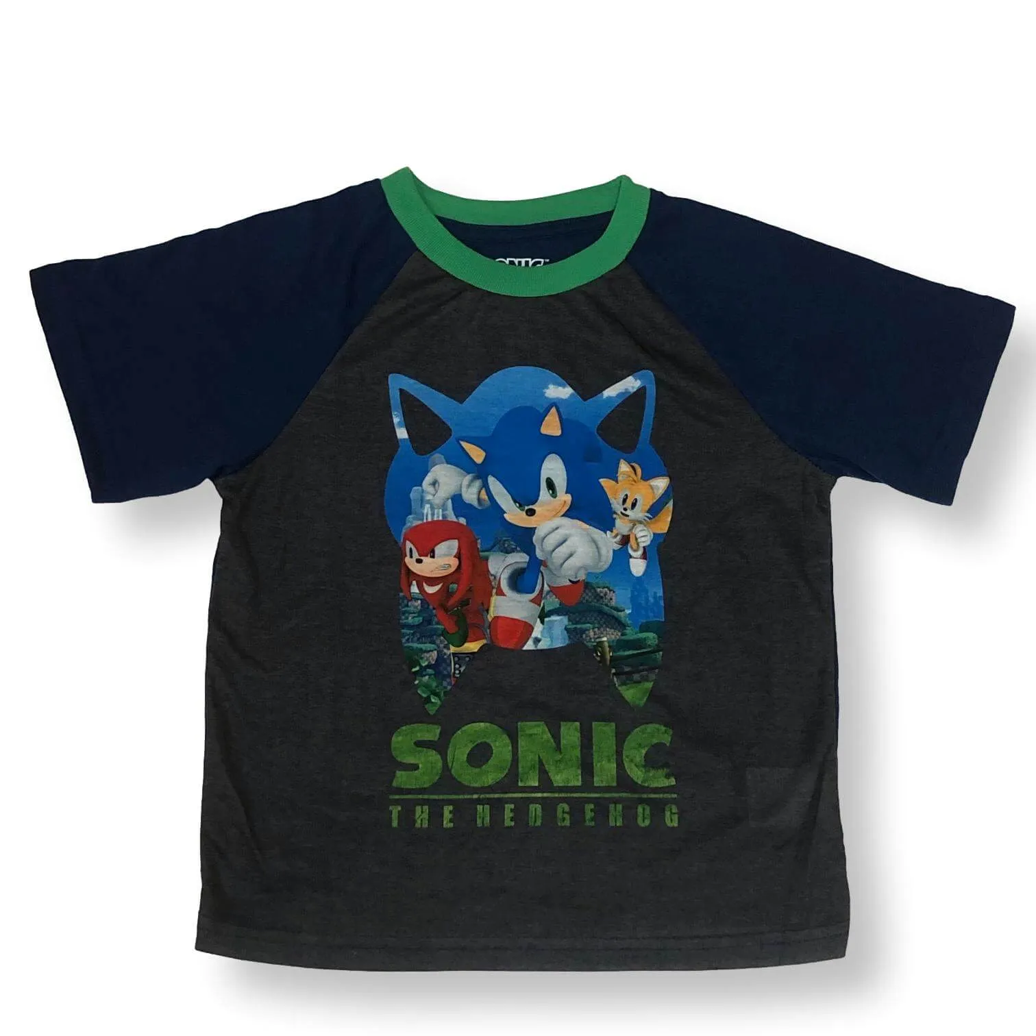 Sonic the Hedgehog Pajamas for Boys Short Sleeve Kids PJs 3 Piece Set
