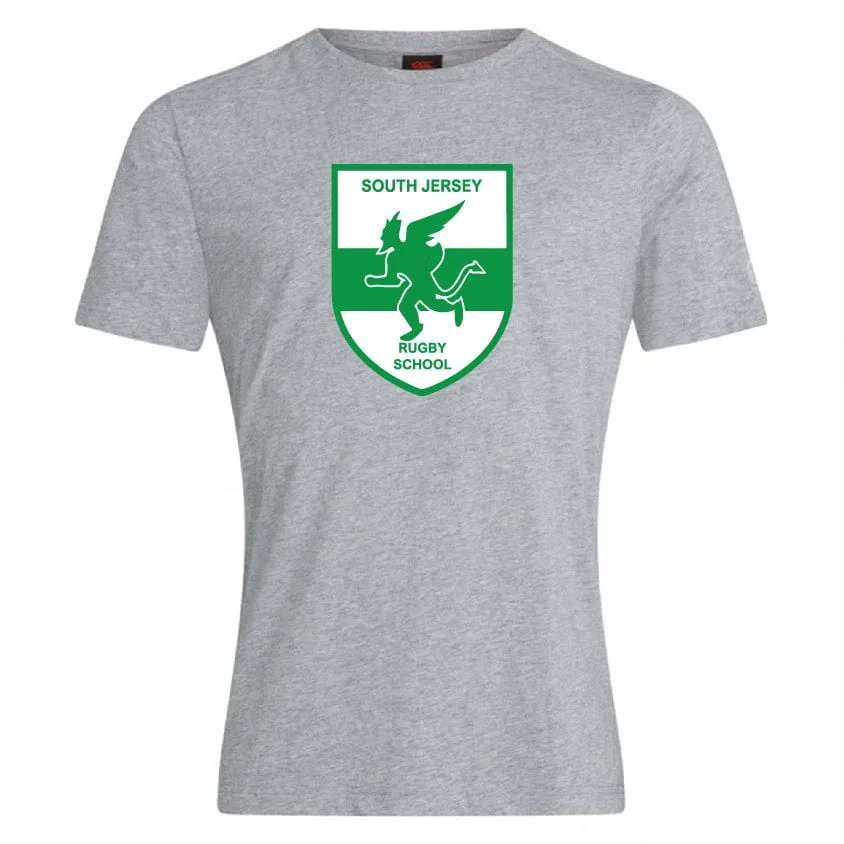 South Jersey Rugby School Club Plain Tee by Canterbury