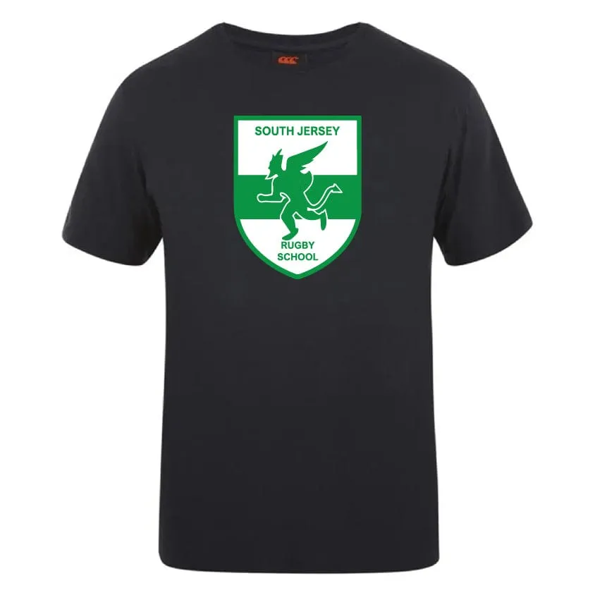 South Jersey Rugby School Club Plain Tee by Canterbury