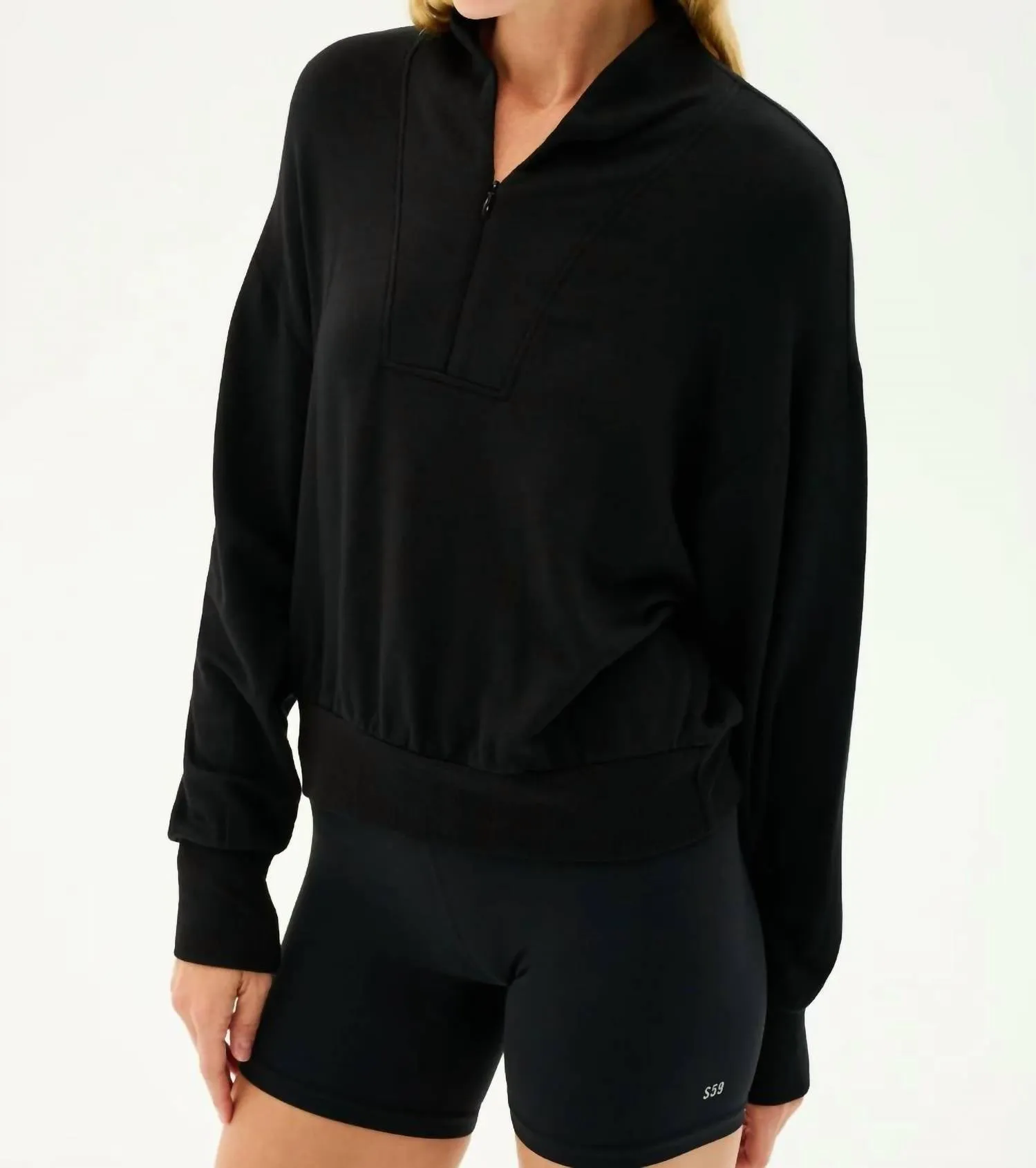 Splits59 - Birdie Fleece 1/2 Zip Sweatshirt