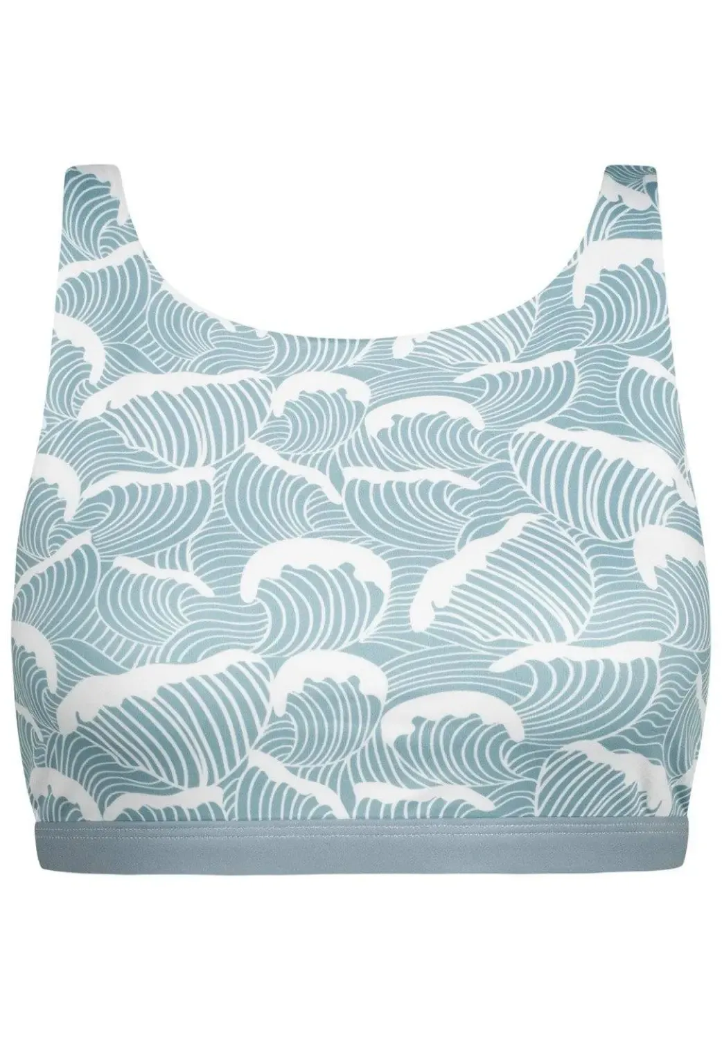 Sports bra Meco in Ocean Waves Print