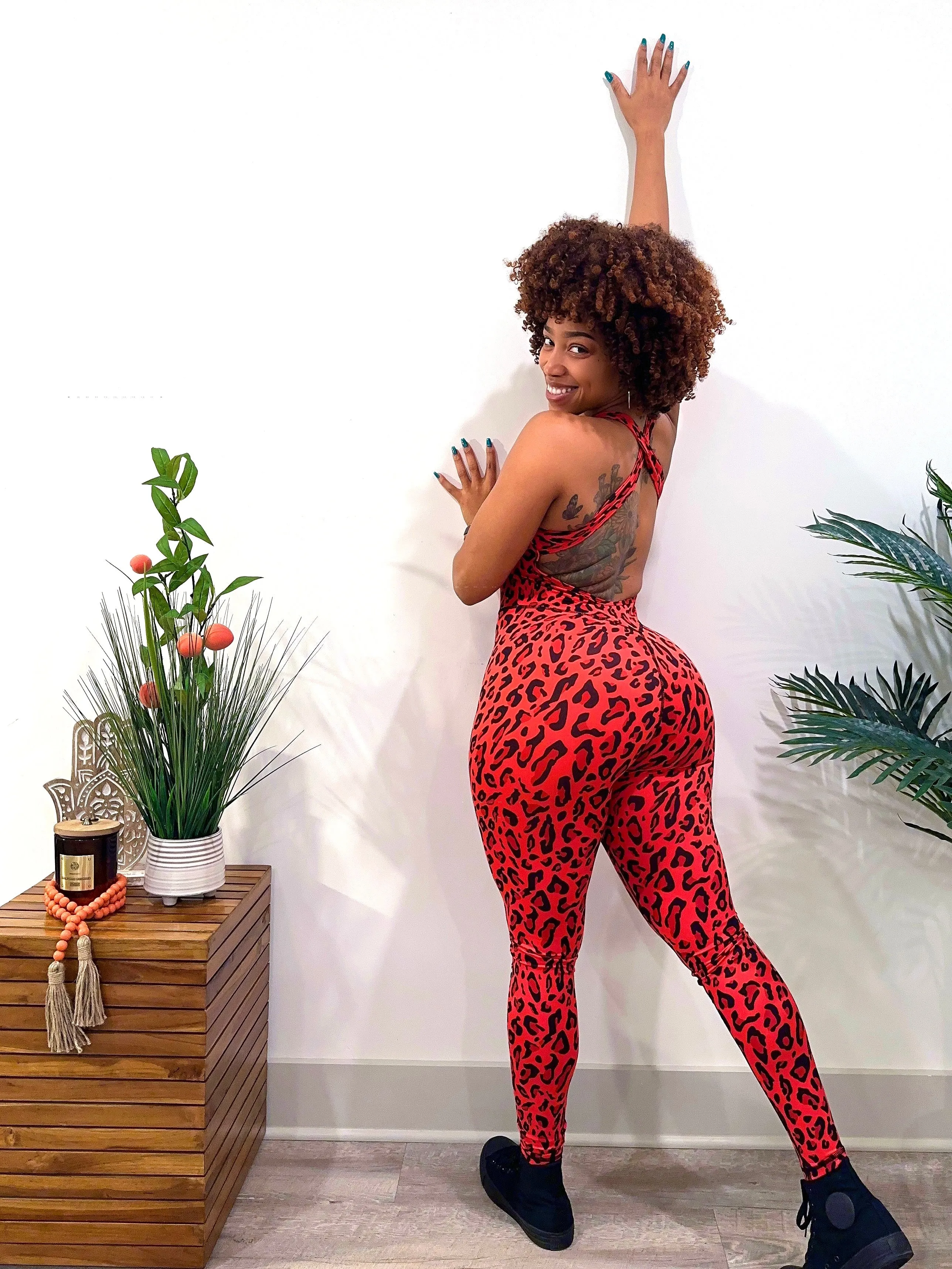 Spot Me Leopard Bawdysuit (Bodysuit)
