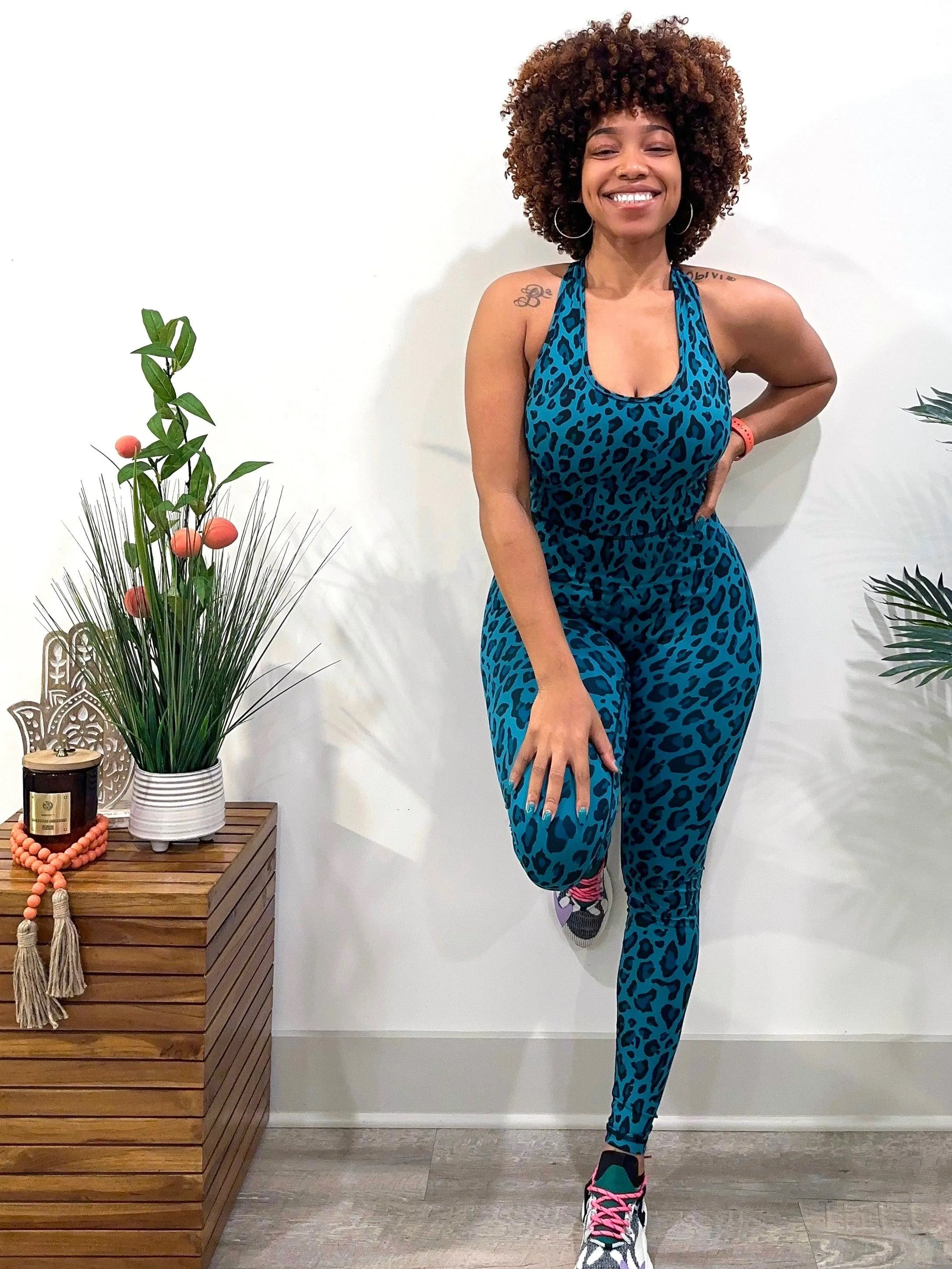Spot Me Leopard Bawdysuit (Bodysuit)