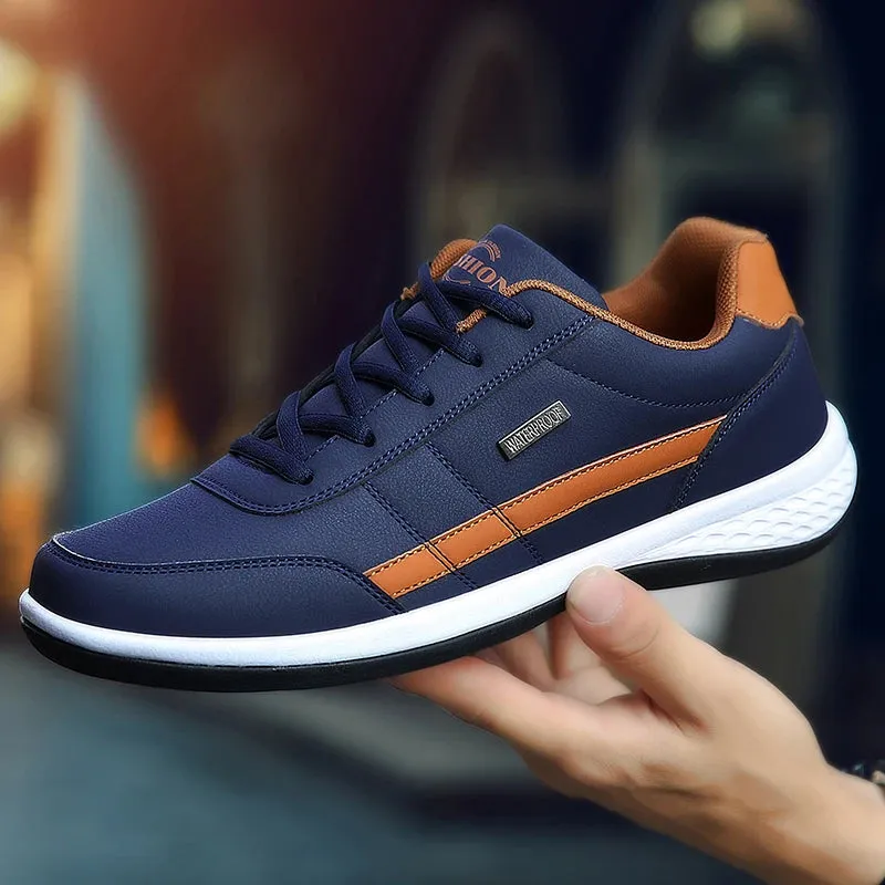 Stilvoll unterwegs: Entdecke unsere Luxuriösen Lederen Mannen Sneakers!