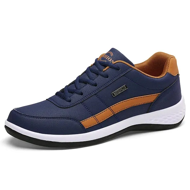 Stilvoll unterwegs: Entdecke unsere Luxuriösen Lederen Mannen Sneakers!