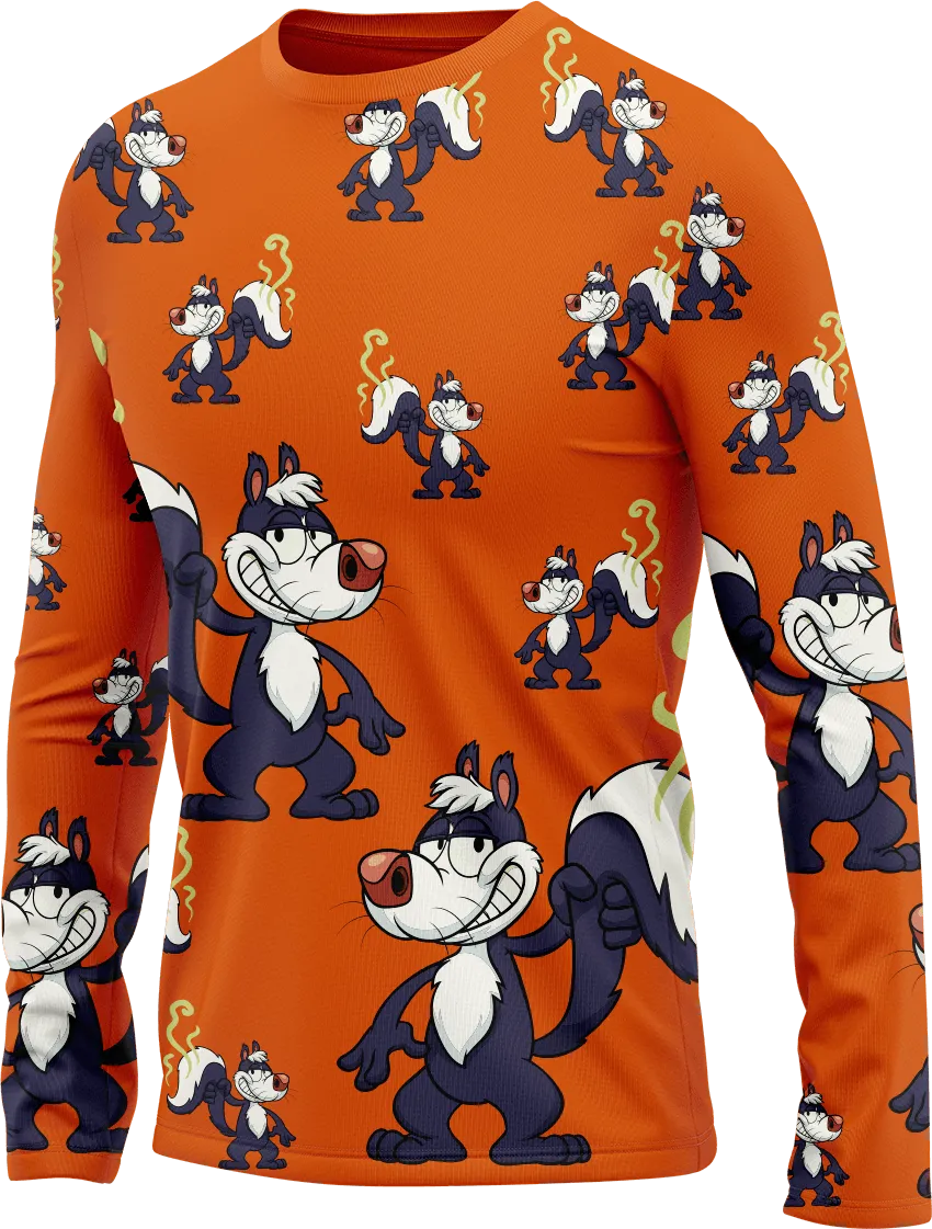 Stinky Skunk Rash Shirt Long Sleeve