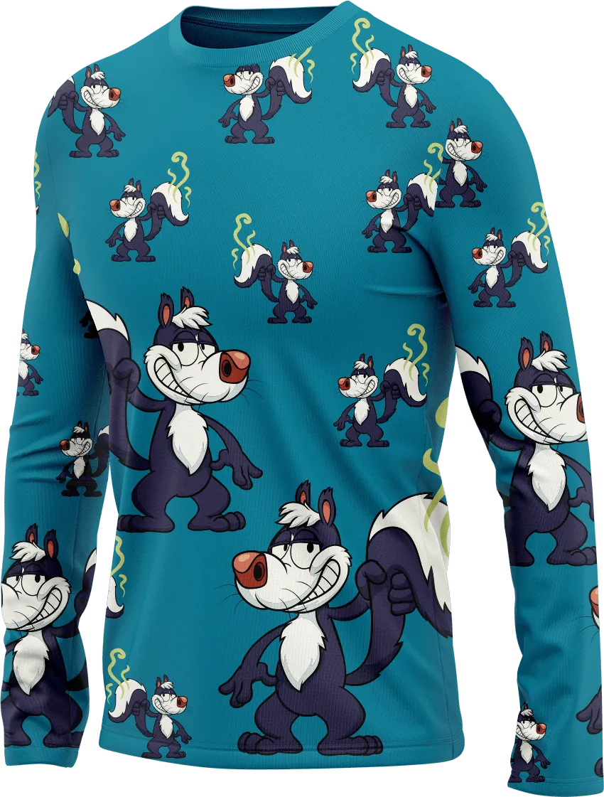 Stinky Skunk Rash Shirt Long Sleeve