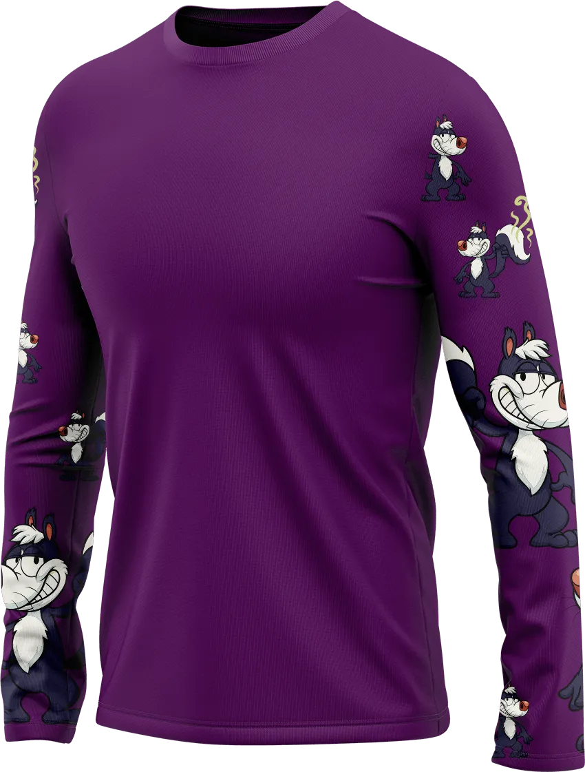 Stinky Skunk Rash Shirt Long Sleeve