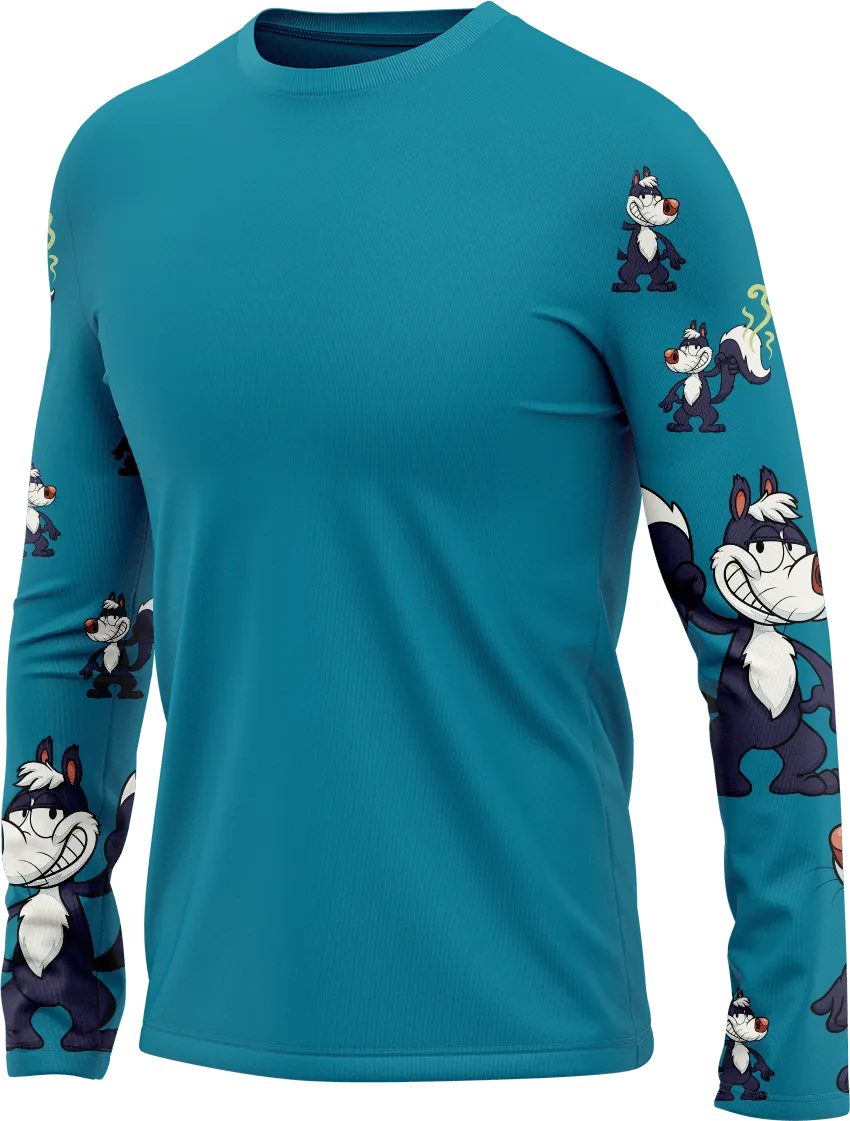 Stinky Skunk Rash Shirt Long Sleeve