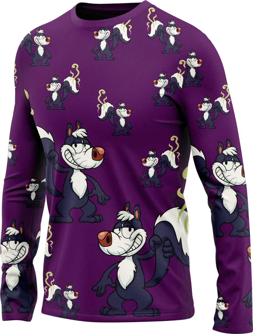 Stinky Skunk Rash Shirt Long Sleeve