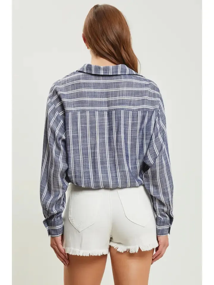 Striped Button Down