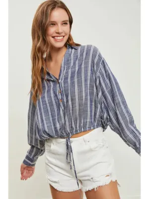 Striped Button Down