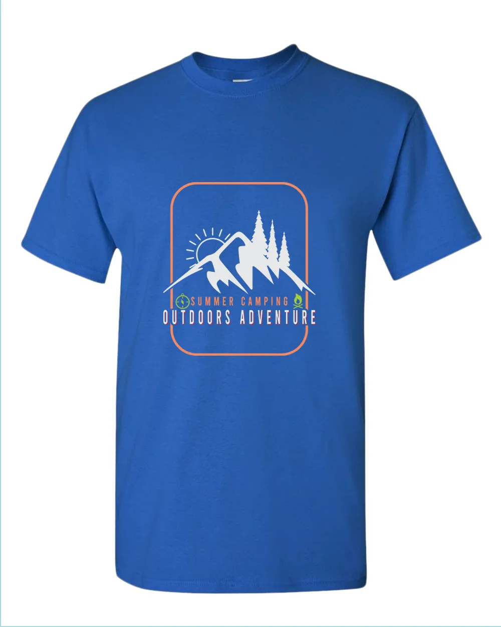 Summer camping t-shirt, outdoor adventure tees, summer t-shirt, beach party t-shirt