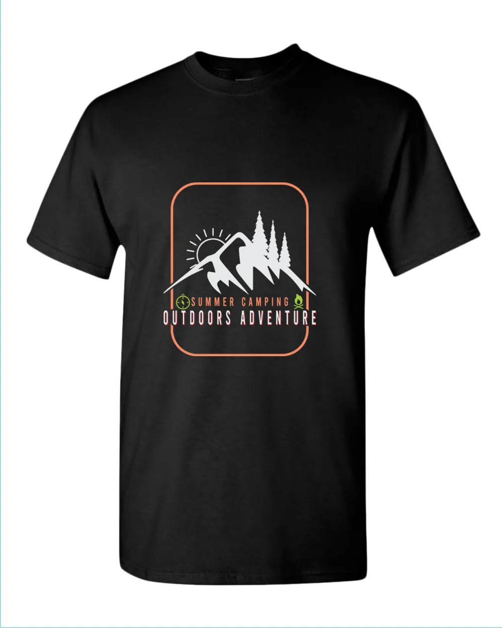 Summer camping t-shirt, outdoor adventure tees, summer t-shirt, beach party t-shirt