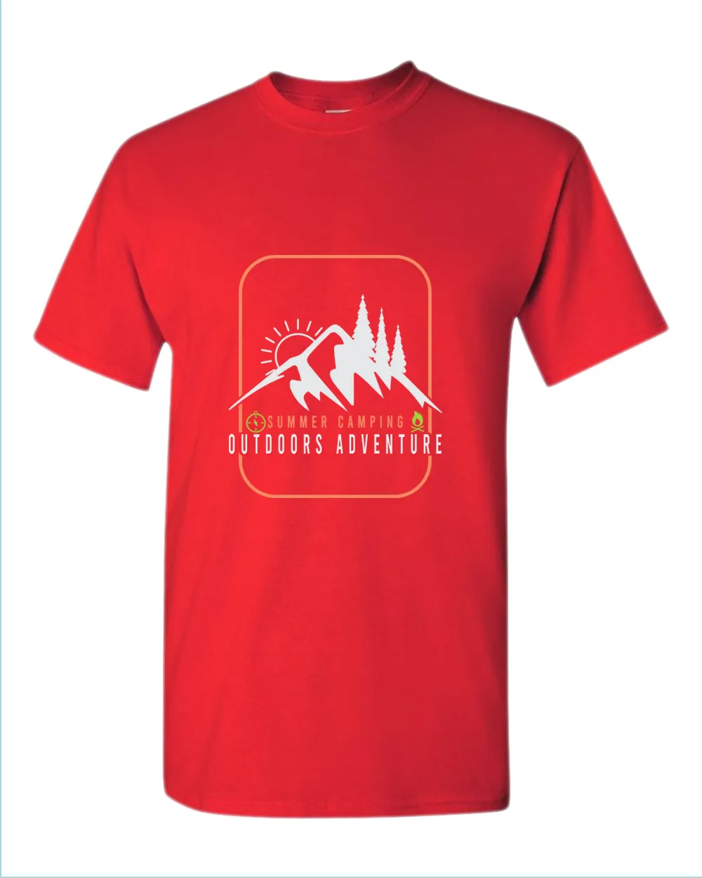 Summer camping t-shirt, outdoor adventure tees, summer t-shirt, beach party t-shirt