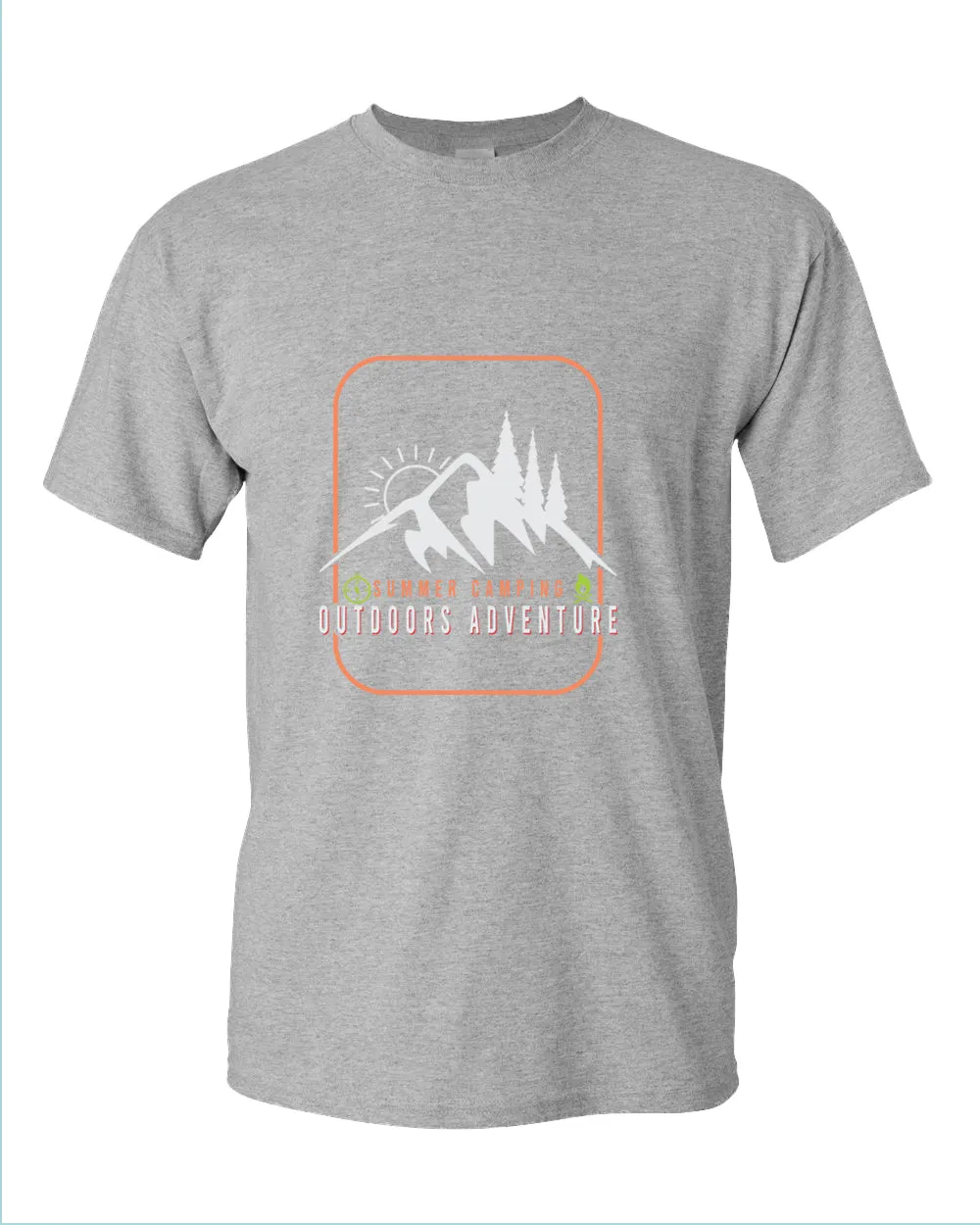 Summer camping t-shirt, outdoor adventure tees, summer t-shirt, beach party t-shirt