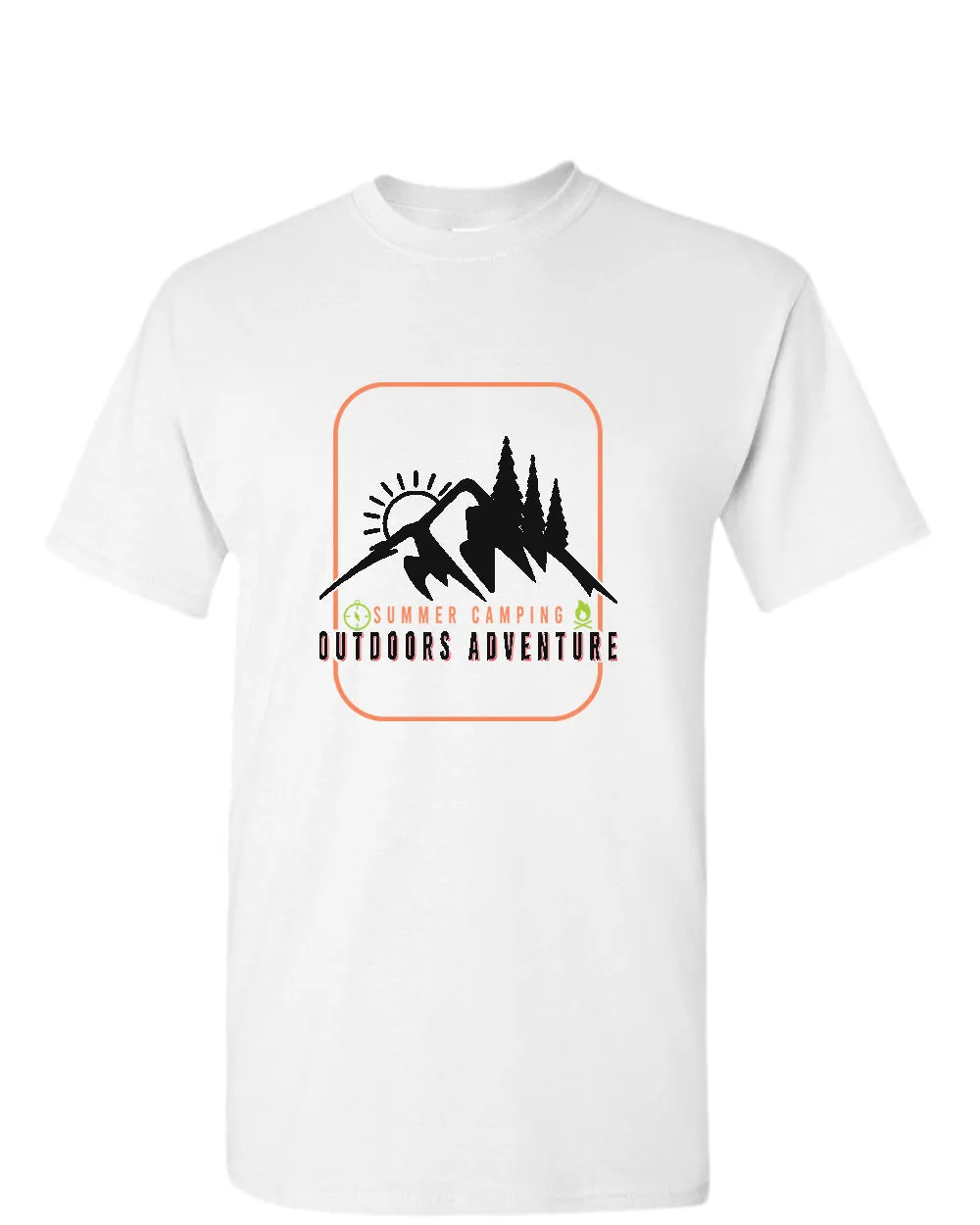 Summer camping t-shirt, outdoor adventure tees, summer t-shirt, beach party t-shirt