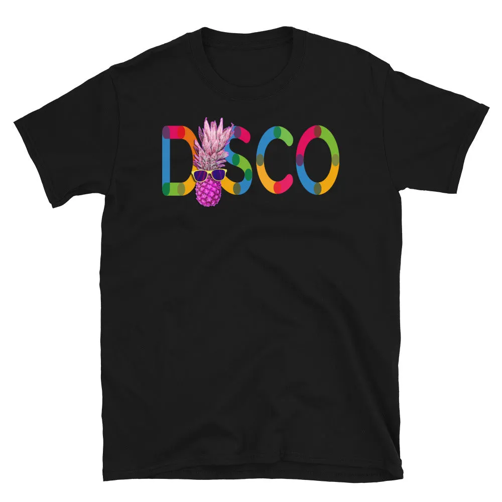 Summer Disco Pineapple Novelty T-Shirt