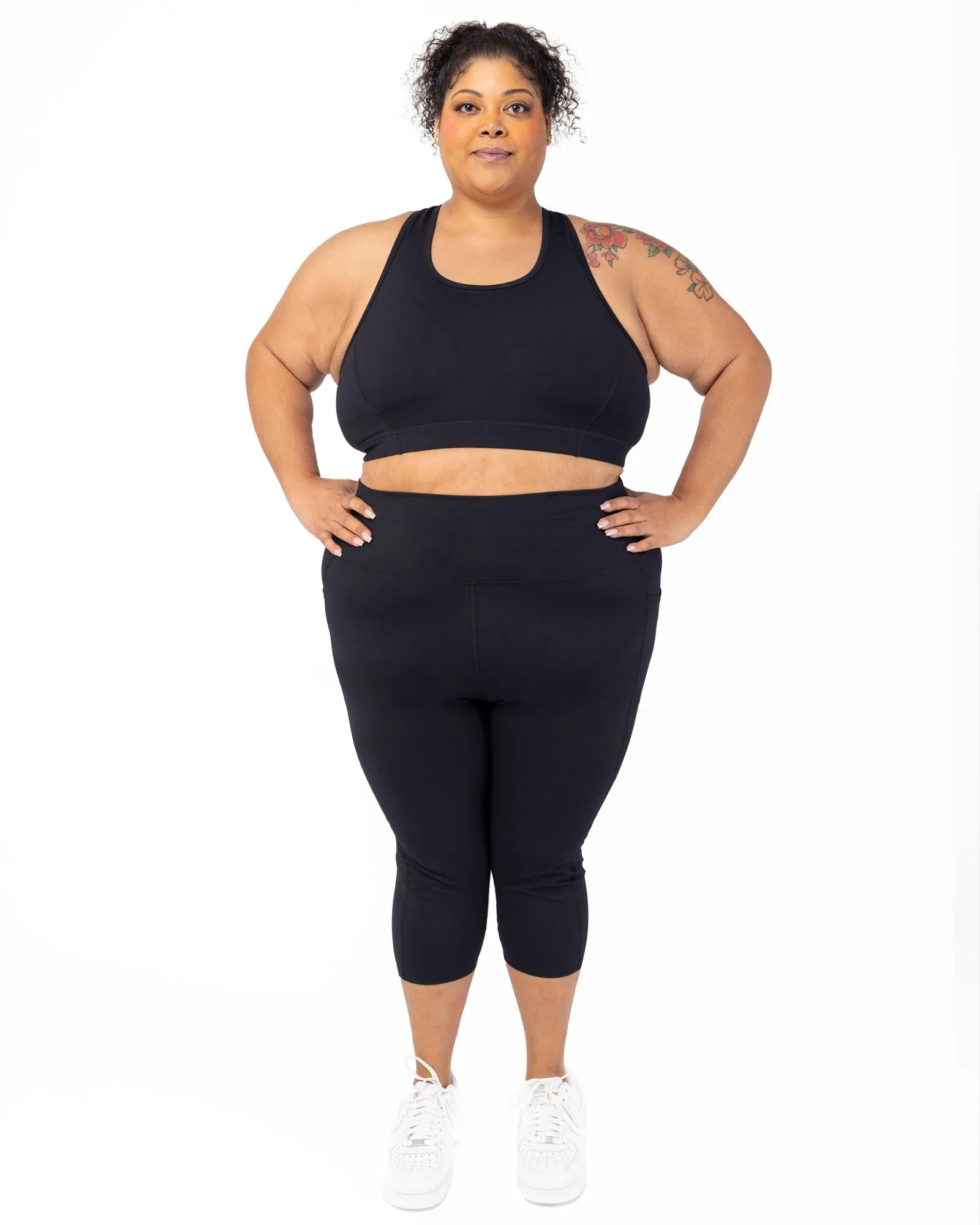 SuperHold™ Pocket Capris | Black