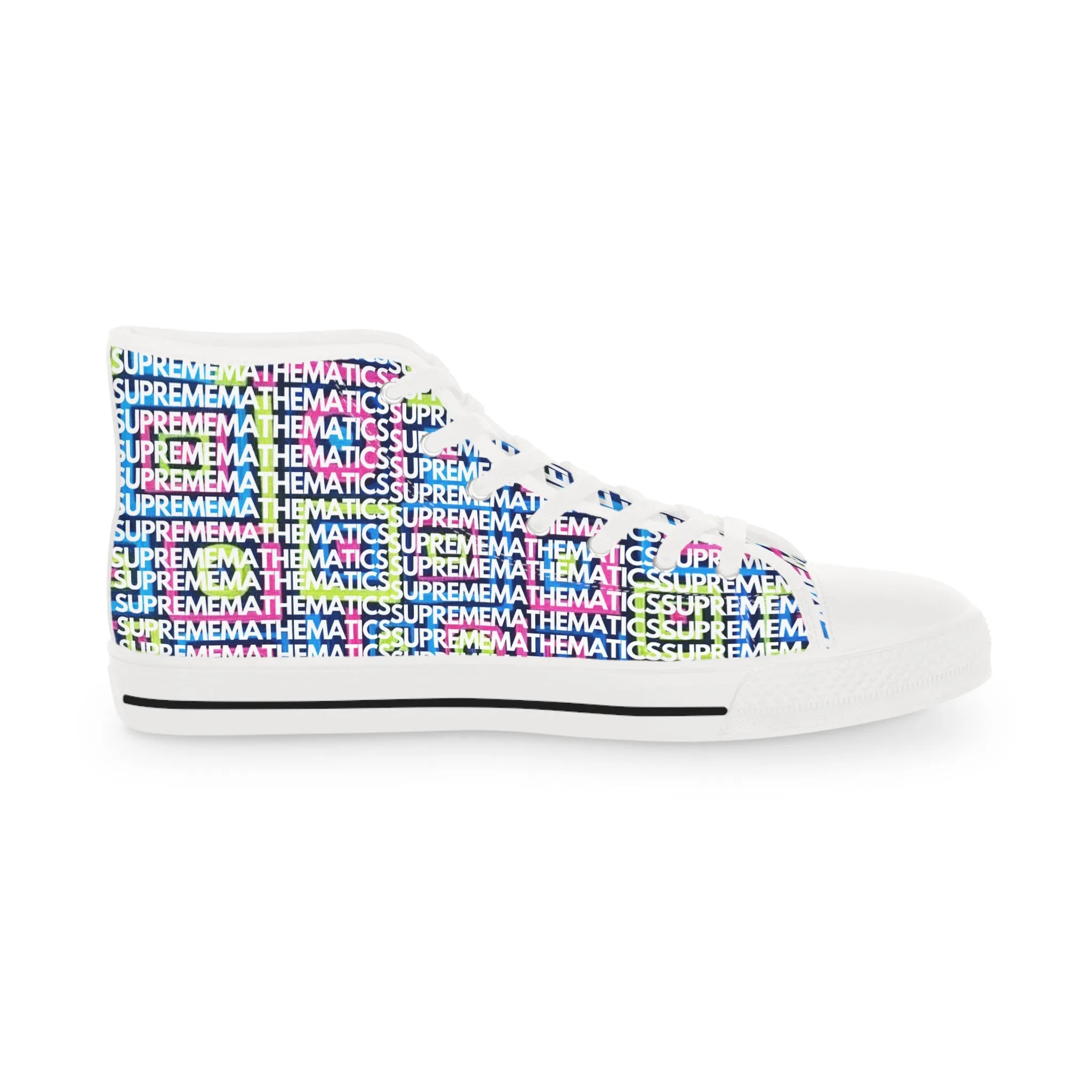 SUPREMEMATHEMATICS HIGH TOP SNEAKERS
